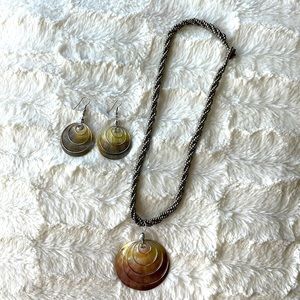 Sea Shell Jewelry Matching Set